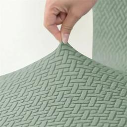 Stretch Bar Cadeira Capa, Jacquard Stool, Capas de assento, Slipcovers, Curto Voltar, Tamanho pequeno, Solid Co, Hotel Banquete, Cadeira de jantar Case - Image 6