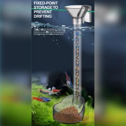 Multifuncional Aquarium Fish Alimentador Kit Tubo, Grande Capacidade, Food Dispenser, Tanque Acessórios, Pet Supplies - Image 5