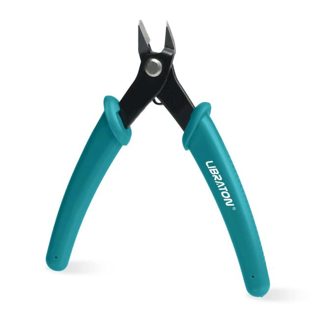 Cortador Flush Libraton-Micro: Alicate de Corte Lateral de Precisão Eletrônica para Modelagem de Jóias