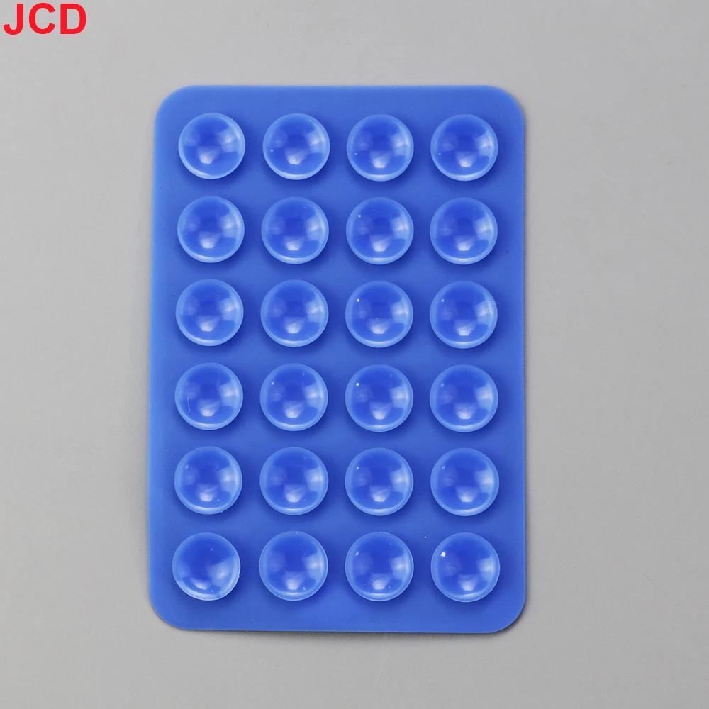 JCD-Silicone Suction Cup Phone Case, Tapete de Parede, Multifuncional, Couro, Quadrado, Anti-Slip, Suporte, Montagem, 10pcs - Image 1