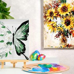 Conjunto de tinta engarrafada acrílica, 24 cores, conjunto, tinta para tecido, roupas, pintura, sapatos, couro, pigmento DIY - Image 4