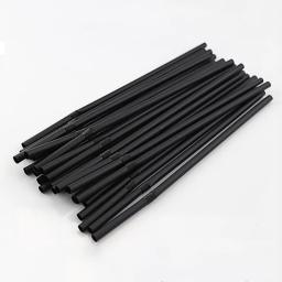 Fluorescente Bendable Canudos, Preto, Bebida De Aniversário, Decoração Do Casamento, Cores Misturadas, Fontes Do Partido - Image 2