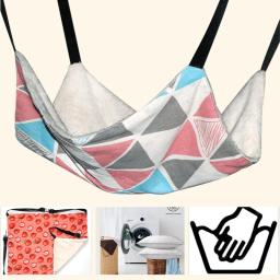 Cat Canvas Hammock Bed Pet Gatos Cães Camas Dupla Face Cama Pendurada Pet Swing Camas Hamster Esquilo Cat Rest Sleep Supplies - Image 4