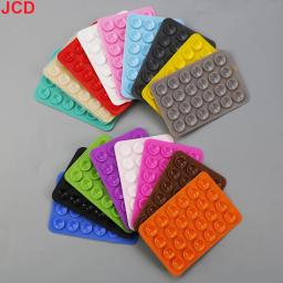 JCD-Silicone Suction Cup Phone Case, Tapete de Parede, Multifuncional, Couro, Quadrado, Anti-Slip, Suporte, Montagem, 10pcs - Image 2