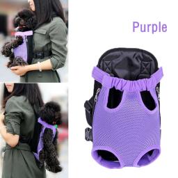 mochila para cachorros acessórios para animais de estimação portadores mochila pet Produtos de malha para viagens ao ar livre respiráveis - Image 4