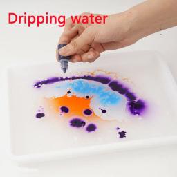 Conjunto De Tinta Marmorreada À Base De Água, Kit De Pintura De Arte Criativa, Pintura DIY Na Água - Image 2