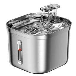 Sensor automático fonte alimentador de água para gatos, grande capacidade, Pet Products, bebedor para gatos, alimentação e rega suprimentos, 2.5L - Image 6