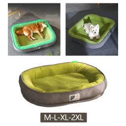 Cama macia e confortável para animais de estimação, sofá para cães, capa removível para gatos, cachorro, gatinhos, coelhos, cães grandes - Image 4