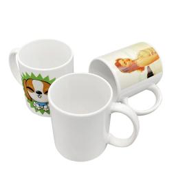 Canecas da cor do punho do coração do vazio da sublimação da porcelana para a venda - Image 3
