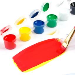 Eco-friendly Tinta Acrílica para DIY Arte Artesanato, 6 Cores, Pintura Artesanal, Graffiti Arte Materiais, Ferramenta Pigmento Acrílico - Image 3