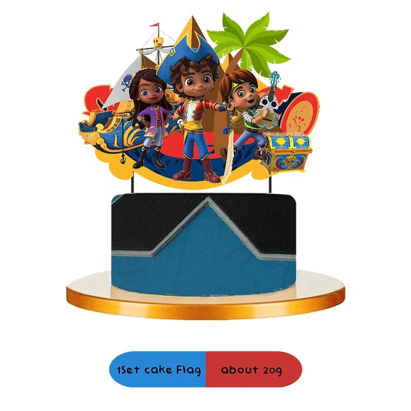 Santiago dos Mares Copo De Papel Descartável Dos Desenhos Animados e Prato, Decorações De Festa Suprimentos, Comunhão De Aniversário, Brinquedo De Presente De Batismo para Crianças - Image 1