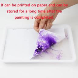 Conjunto De Tinta Marmorreada À Base De Água, Kit De Pintura De Arte Criativa, Pintura DIY Na Água - Image 3
