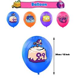 Desenhos animados Blox Fruits Theme Party Supplies, Decoração de balão de látex, Bolo, Banner de aniversário, DIY, Kid, Girl Gift - Image 4