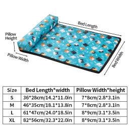 Cama confortável para cachorro, Quatro estações, Tapete de dormir para cães e gatos de médio e grande porte, Pet Shop, Tapete removível - Image 6