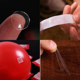Adesivo Balões Cola para Casamento e Festa de Aniversário Decoração, Clipe Fixo, Ballon Dot, Super Sticky Point, Fita Dupla Face, 100PCs - Image 1