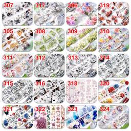 Fita PET de flor vintage para meninas, fita Washi para diário, fita adesiva, manual decorativo, adesivos Scrapbooking - Image 3