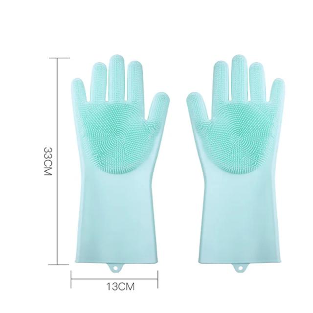 Escova de Banho para Cães e Gatos com Massagem e Luvas de Chuveiro - Suprimentos de Higiene e Limpeza, Nova Chegada