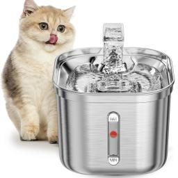 Sensor automático fonte alimentador de água para gatos, grande capacidade, Pet Products, bebedor para gatos, alimentação e rega suprimentos, 2.5L - Image 1