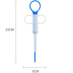Medicina animal de estimação seringa alimentador tablet piller pistola push dispenser pet cão gato medicina água leite seringas cão gato acessórios - Image 5