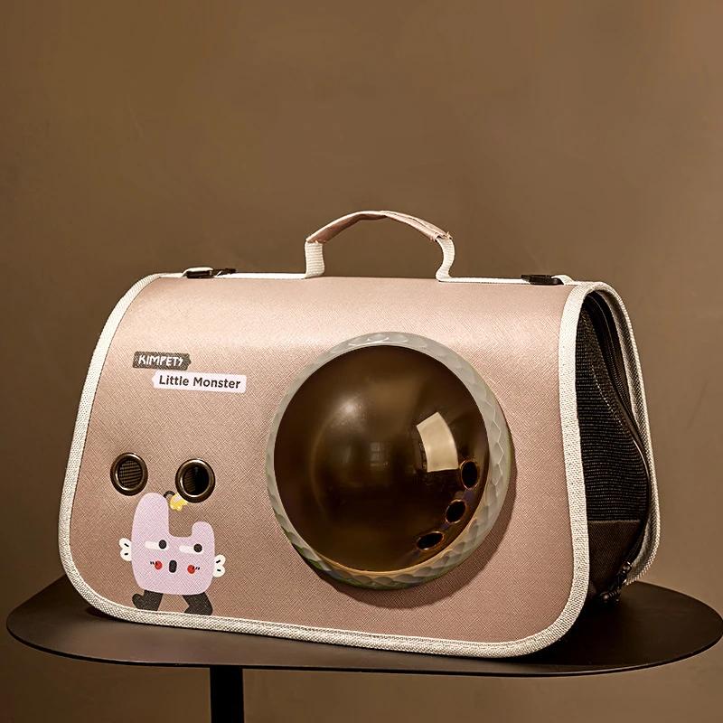 Cápsula Espacial Pet Portátil e Dobrável, Mochila de Transporte Gato, Mala de Transporte, Suprimentos Transportadores Transparentes, Mala para Gatos - Image 1