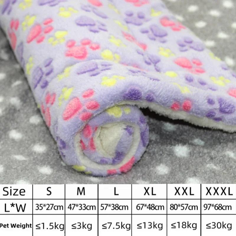 Cobertor De Lã Macio Espessado Para Animais De Estimação, Tapete De Cama, Almofada, Tapete Lavável, Manter Quente, Cat Supplies, Casa - Image 1