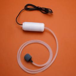 Bomba de oxigênio silenciosa para aquário, bomba de oxigênio portátil, carregamento mini usb, piscicultura, suprimentos para aquário, pequeno - Image 4