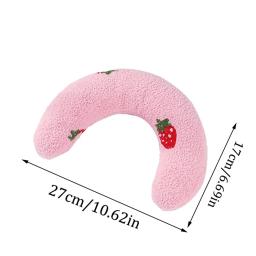 Pequeno travesseiro para gatos, Ultra macio fofo pet calmante brinquedo, Meia rosquinha cuddler para alívio das articulações dormir, melhorar o sono, 1pc - Image 6