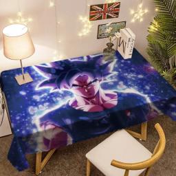 Toalha de mesa Dragon Ball Anime Cartoon, Esteira Goku Computer Desk, Toalha de mesa personalizada, Capa criativa personalizada - Image 2