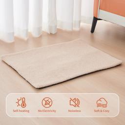 Cobertor para animais auto-aquecido com corpo térmico, Almofada quente para cães e gatos, Cobertor lavável para cachorro, Núcleo refletor de calor - Image 5