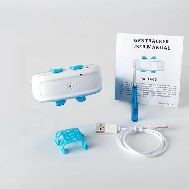 Mini GPS Tracker TKSTAR para Pets com Aplicativo Gratuito, Impermeável IP67, Localizador 4G para Cães e Gatos, Melhor Dispositivo de Rastreamento TK911Pro