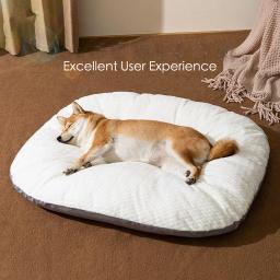 Almofada de Forma Oval para Cães Grandes, Cama Confortável para Cães, Camas Laváveis para Caixas, Frete Grátis - Image 2