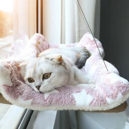 Window Hanger Cat Hammock, lavável destacável pet cama, sucção prateleira, saco camas assento, Dormir suprimentos - Image 2