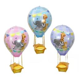 Dos Desenhos Animados 4D Balões De Alumínio, Cromo Animal Balão, Decorações De Casamento, Fontes Do Partido De Aniversário, Brinquedo Dos Miúdos - Image 3