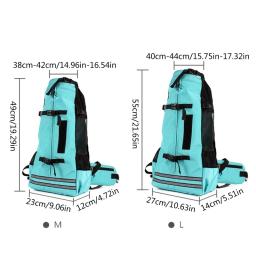 Mochila para transportar animais de estimação, caminhada, acampamento, cães médios, gatos, filhotes, caminhada, bolsa de viagem, - Image 6