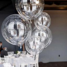 Transparente Bobo Bolha Balões, Decoração Inflável Suprimentos, Festa de Aniversário, Casamento, 12 ", 18", 24 ", 36", 10Pcs - Image 4