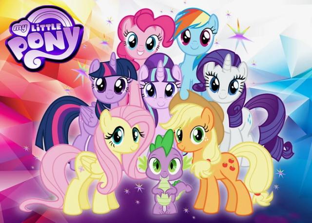 Fundo para Fotos Temático de Arco-íris com Unicórnio para Festa de Aniversário da Menina, Suprimentos e Lembrancinhas da Little Pony