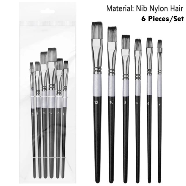 Conjunto de Pincéis para Pintura Profissional: 13 Peças para Óleo, Acrílico, Aquarela e Guache