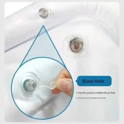 Esteira de Água Sensorial Inflável para Animais de Estimação, Cama Refrigerante, Almofada, Espessada, Inflável, Cachorro, Rotativa, Dormir, Acessórios Pet - Image 6