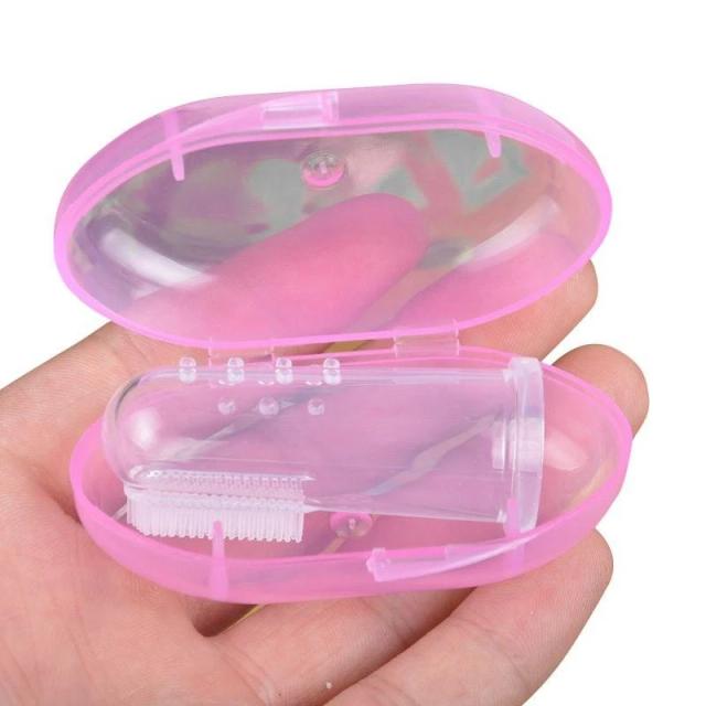 Escova de Dentes Super Macia para Pets: Ferramenta de Limpeza para Cães e Gatos com Silicone, Combate Mau Hálito e Tártaro