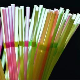 Canudos bebendo plásticos coloridos néon de 100 pces brilham em canudos bendy amigáveis descartáveis flexíveis uv do brilho fontes da festa de aniversário - Image 5