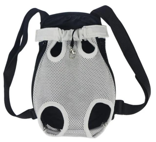 Mochila Respirável para Cachorros com Acessórios para Viagens ao Ar Livre