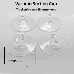 Ventosa com furos duplos, Otário para Ninho de Gato, Almofadas de PVC para Rede de Vidro Pet, Carro De Casamento, 5 PCs, 85mm - Image 4