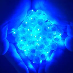 Colorido LED Flash Lights, Perfeito para balões, festas, casamentos, aniversários e mais, 50PCs Halloween e Thanksgiving Gift - Image 2