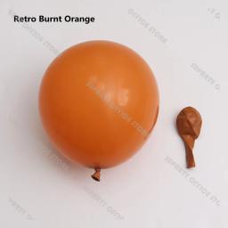 Balões retrô personalizados para decoração de festa, guirlanda de balão, arco, chuveiro de bebê, casamento, aniversário, mostarda, amarelo, laranja, branco, 5 ", 10", 12 ", 18" - Image 3