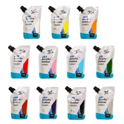 OFBK 11 Cores tinta acrílica grau , pigmentos ricos para artistas, iniciantes e crianças - Image 1