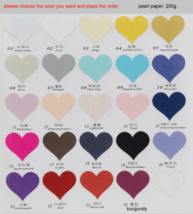 Convites de Casamento Personalizados em Papel Artesanal - Cartões Trifold de Bolso com Envelope e RSVP (Pack com 50)