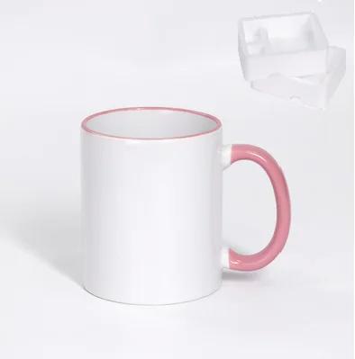Cor lidar com copo de cerâmica diy foto cerâmica caneca diy foto copo personalizar imagem presentes criativos para os amantes amigos família mazwei - Image 1