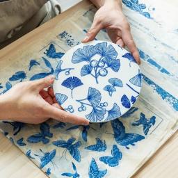 Papel De Transferência De Argila Cerâmica, Decalques Criativos, Porcelana Azul e Branca, Utensílios Para Colorir Artesanal, Arte Em Cerâmica - Image 4
