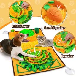Tapete de rapé grande para cães, treinamento interativo, alívio do estresse, alimentação sniff, alimentador lento, deleite do cão, brinquedos pet - Image 5