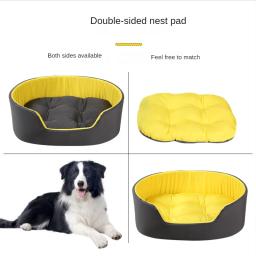 Cama para Dog Cat Pet Kennel Médio Dog Sofá-cama Almofada Pet Calming Dog Bed Casa Pet Supplies Acessórios Quatro estações universal - Image 6